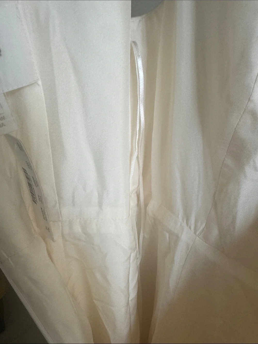 NWT J Crew formal Ivory V-Neck Maxi Dress